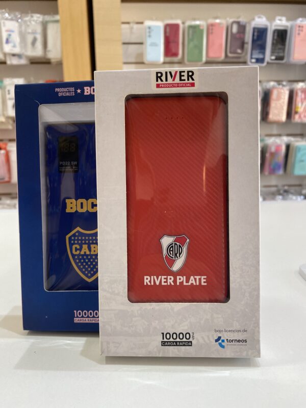 CARGADOR PORTATIL RIVER Y BOCA 10000 MAH - Image 3